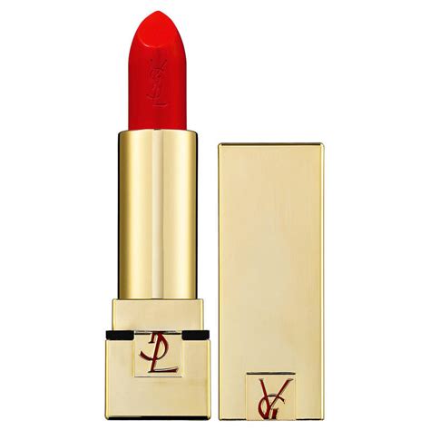 ysl 1 le rouge blood red|YSL le rouge pur couture.